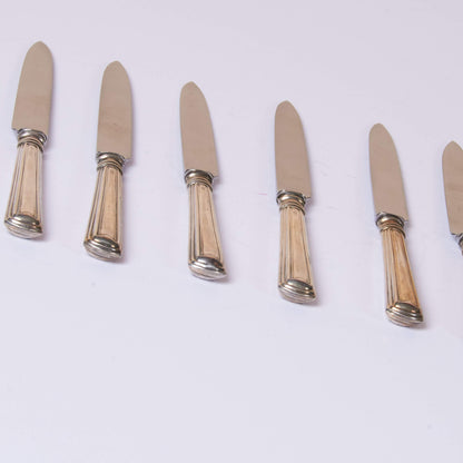 The Headhunter Avery - Art Deco Sterling silver handle fruit / cake knife