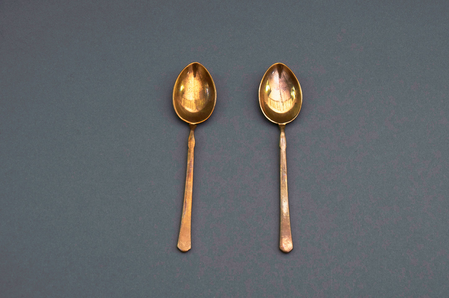 The Headhunter Cara - Pair of Enamel Decorated Coffee Spoons