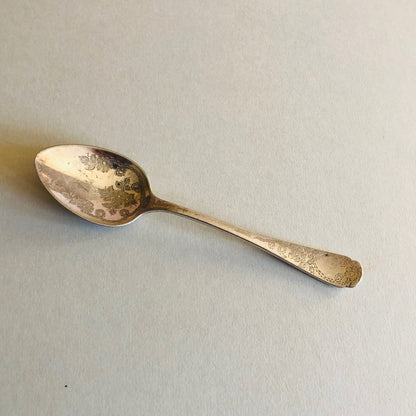 The Headhunter Carolyn - Antique Engraved Dessert / Soup Spoon
