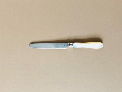 The Headhunter Kimberly - Antique Silver & Mother Of Pearl Knife