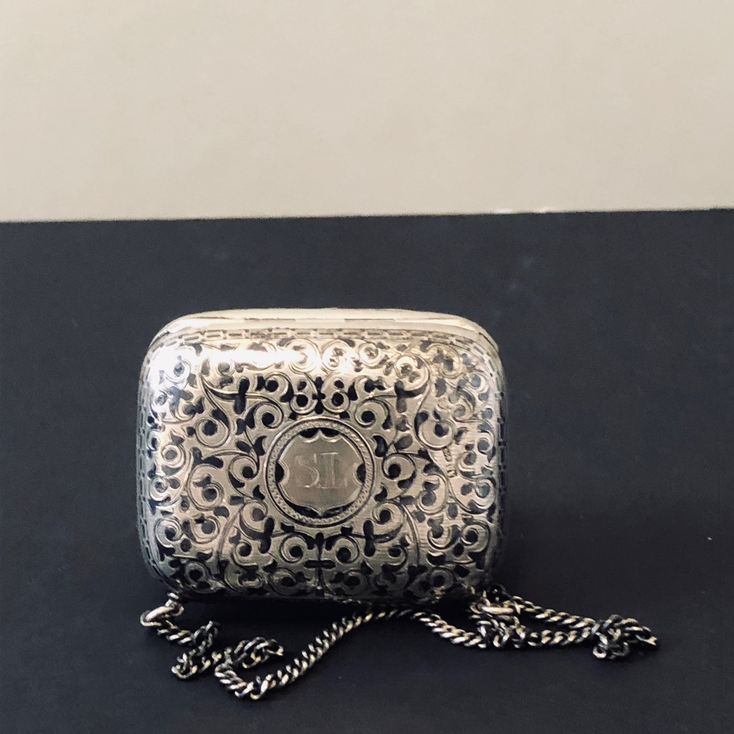 The Mixologist Quinn - Antique Silver Coin Purse / Snuff Box
