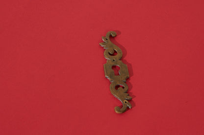 Antique Escutcheons  | Decorative Furniture Fittings Brass Keyhole Cover