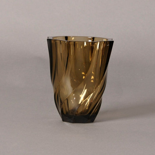 The Punk Avery - Luminarc Vintage Geometric Twisted Glass Vase