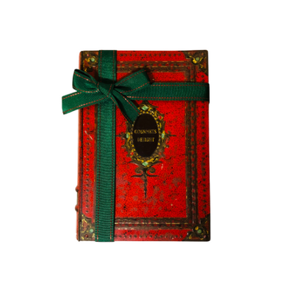 The Mixologist Joan - Victorian Book Shape Advertising Tin