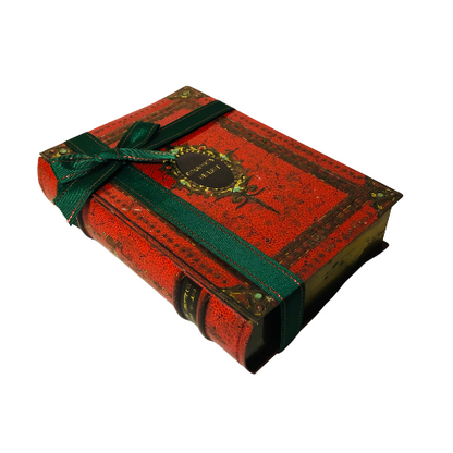 The Mixologist Joan - Victorian Book Shape Advertising Tin