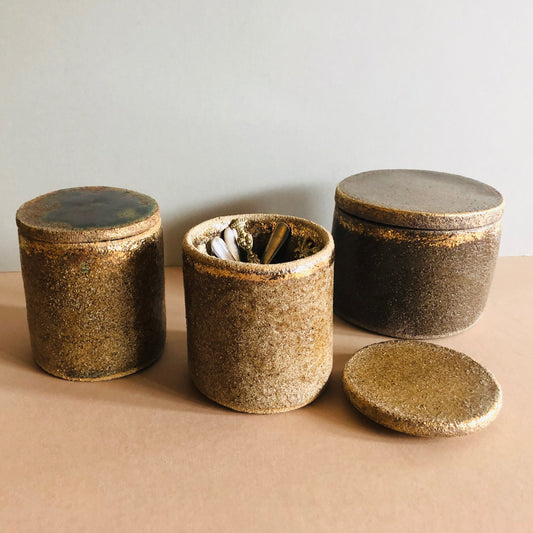 The Sommelier Ava - Unique Handmade Ceramic Lidded Pot