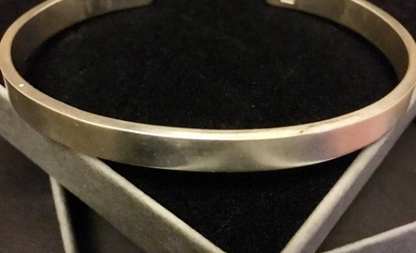 The Sommelier Sam - Handmade Urban Sterling Silver Bangle