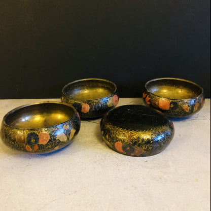 The Tattooist Kim- Antique Kashmir Papier Mache Bowl